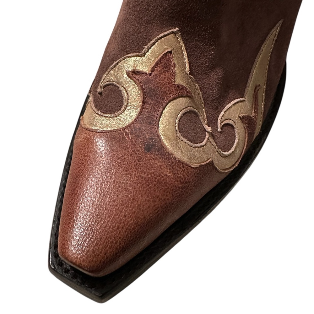 Old Gringo Women's Nevada Short Overlay Suede Western Boots Size 9 - Picture 11 of 11